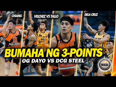 BUMAHA NG 3-POINTS! RICHARD VELCHEZ AT NEM DELA CRUZ NG MAVS OG DAYO NAPALABAN SA TEAM NI MAC TALLO