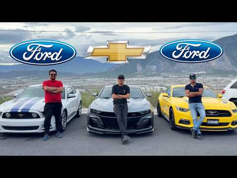 CORRI MI CAMARO SS CONTRA 2 MUSTANG 5.0(*ME ENFRENTE A 2 CARROS*)//Dani Universe//