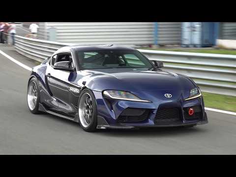 510HP Toyota GR Supra Mk5 SRD Stage 2+ w/ Catless Downpipe! Drag Race & Accelerations!