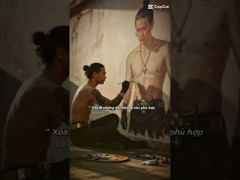 he’s not painting art… he’s tattooing his soul onto the wall. #tattoo TattooSoul #ArtOfPain