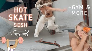 HOT SKATE SESH! Skatergirl life