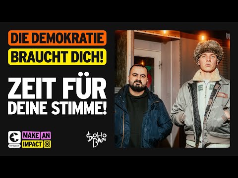 WIR GEHEN WÄHLEN! SOHO BANI x congstar über die Bundestagswahl | Make an Impact: Episode 1