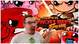 Vido-Test : IL FAUT SAUVER NUGGET ! Super Meat Boy Forever | Gameplay FR