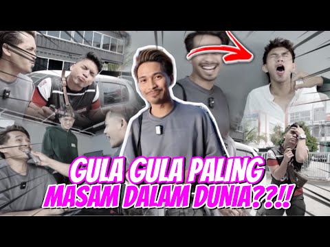 GULA-GULA PALING MASAM DALAM DUNIA!!? MAKAN BEKAS MULUT ORANG??!