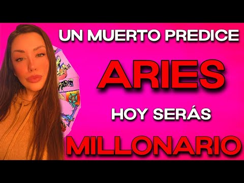 ARIES ♈️ UN MUERTO TE PREDICE LA LOTERIA ⚰️🍀 NUMEROS EXACTOS 🔮😱 HOROSCOPO #ARIES HOY TAROT AMOR