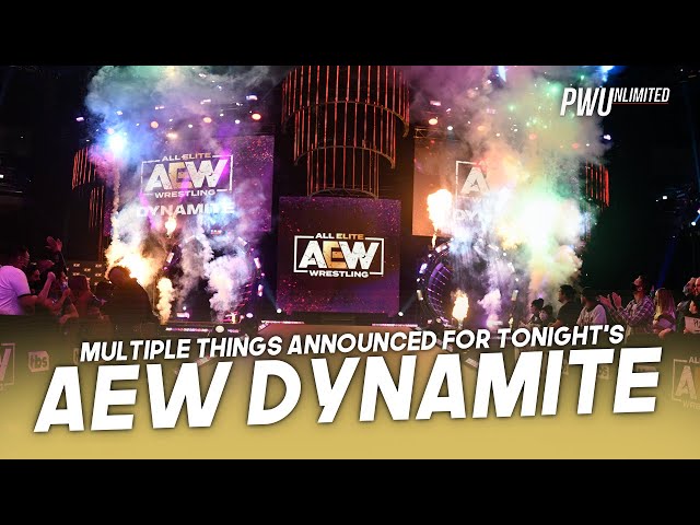 Multiple Things Announced For Tonight's AEW Dynamite