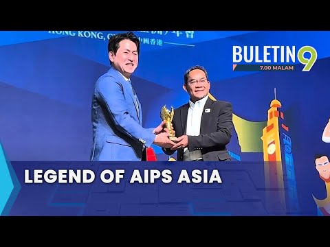 AIPS ASIA 2025: Abu Bakar Atan Terima Anugerah "Legend Of Aips Asia"