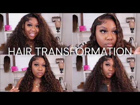 This AMAZON WIG transformed my HAIR in MINUTES 😮‍💨 !! UNICE