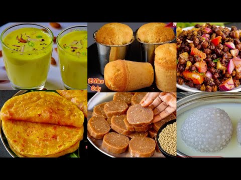 ஸ்கூல் விட்டு வரும் பசங்களுக்கு தினம் ஒரு ஸ்னாக்ஸ்👌 அசத்துங்க| 6 Snacks Recipes for School Kids