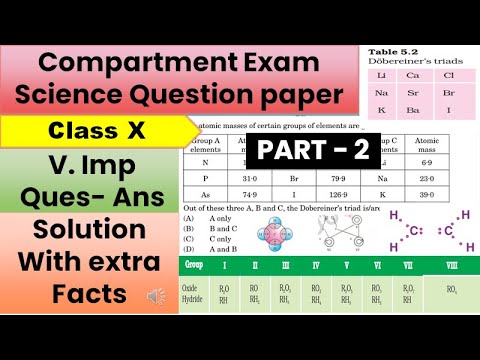 compartmental exam 2022 science question paper solution|class 10 science compartmental exam 2022