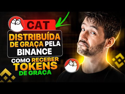 CRIPTOMOEDA CAT (SIMON'S CAT) DISTRIBUÍDA NA BINANCE -  COMO GANHAR CRIPTO PASSO A PASSO