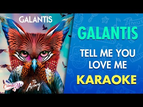 Galantis – Tell Me You Love Me (Karaoke) | CantoYo