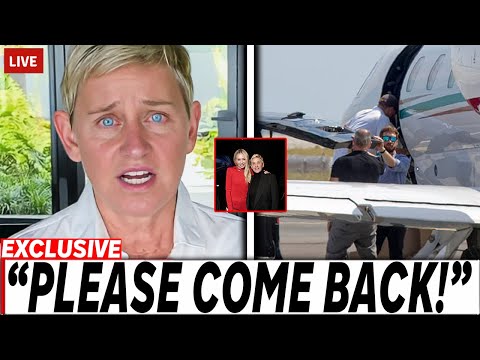 Ellen Degeneres BREAKS DOWN After Portia De Rossi FLEES & FILES FOR DIVORCE?!