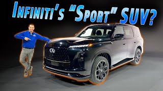2025 Infiniti QX80 Sport | Infiniti's Dark-Themed Sport Package Adds No Extra Power...