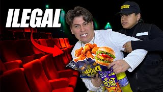 INFILTRAMOS COMIDA AL CINE // FRANYER JESÚS