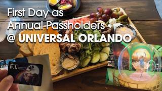We have Annual Passes at Universal Orlando!  Visit & Lunch at Leaky Cauldron  #orlandothemeparks