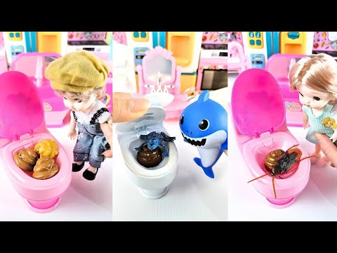 Compilation Satisfying with Unboxing Mini Toilet Set  part 40 #asmrtoys