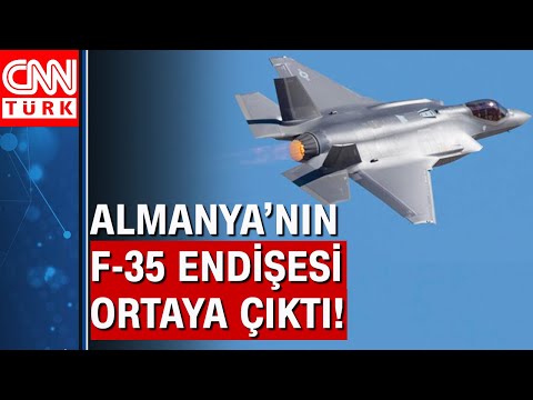 Alman Savunma Bakanlığı'nın F-35 endişesi gizli belgeyle ortaya çıktı