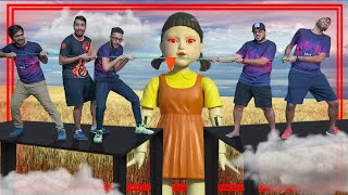 تحديات لعبة الحبار 🦑 (( اللي يخسر ي****💀❌ )) !!