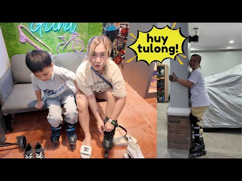 SINUBUKAN KO ULIT MAG-ROLLERBLADES AFTER 30 YEARS!!