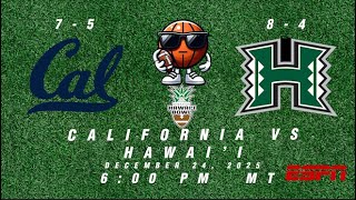 HAWAII BOWL: Cal vs Hawaii