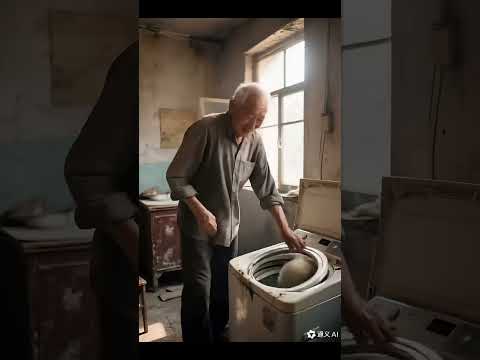 The puppy was dirty and the owner made him take a bath. #funny #ai