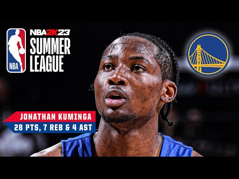 Jonathan Kuminga shines with 28 PTS, 7 REB in BIG Warriors W  | NBA Summer League video clip