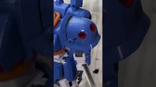 ガンプラの広いモールドはアクリルガッシュで塗るとビシッとする！　#shorts #ガンプラ #プラモデル #模型 #gunpla