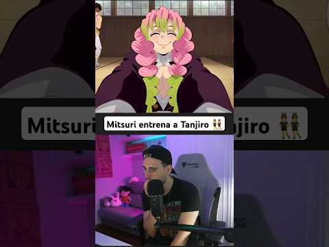 Mitsuri "entrena" a Tanjiro 👯😰 Reaccion #kimetsunoyaiba #demonslayer #mitsurikanroji
