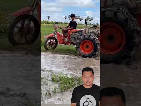 Ide Kreatif Traktor Sawah Agar Tidak Capek #shorts