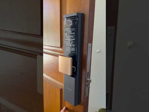ASMR Digital Samsung Lock Installation PART2 #asmr #fyp