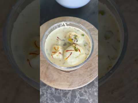 Navratri Special Kesar Rasmalai #shorts