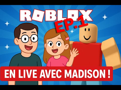 🎮 Roblox en Live avec Madison ! | Aventures, Fun et Délires sur Olive & Madie 💫