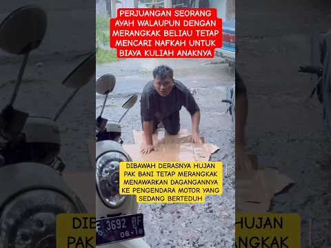 KANG DEDI MULYADI SAMPAI MENETESKAN AIR MATA MELIHAT PERJUANGAN BAPAK KAMSARI