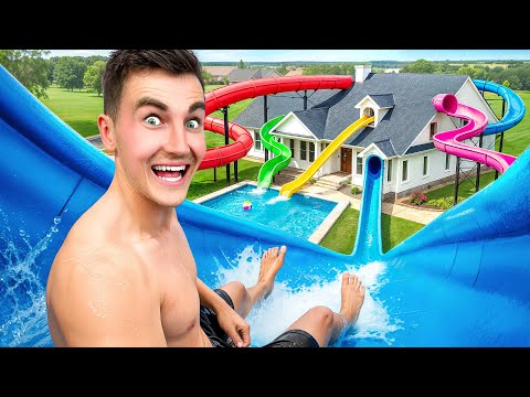 J'ai Construit un Parc Aquatique Dans ma Maison
