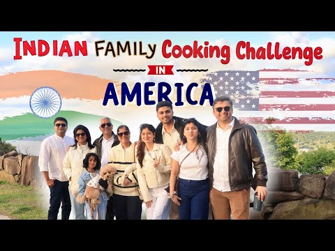 Indian Family Cooking Challenge👩‍🍳 In AMERICA 🇺🇸