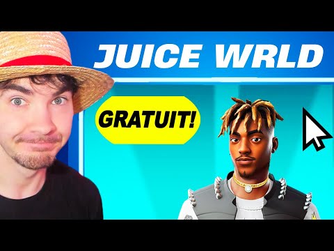 Le skin *GRATUIT* de Juice WRLD vient d'être RÉVÉLÉ sur Fortnite!