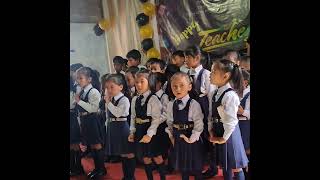 Teacher's day performance from Nursery students
