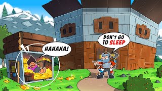 They Told Me NOT TO SLEEP Because of where I Built my Base in Rust!