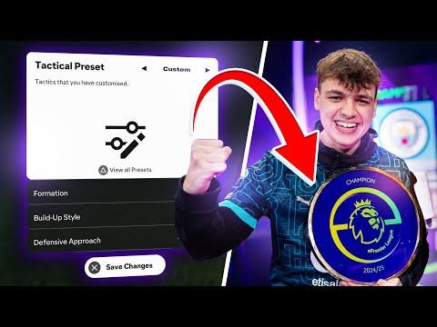 MY BEST CUSTOM TACTICS ON FC 25!! 🏆