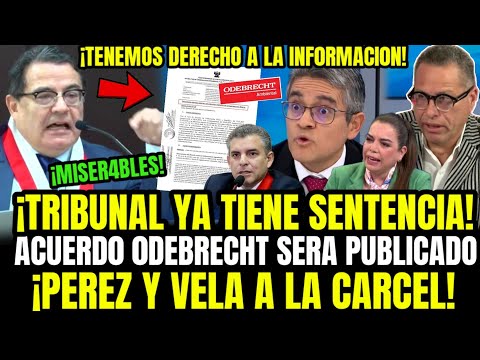 CONDENAN A PEREZ! MAGISTRADO TRIBUNAL ANUNCIA PUBLICARÁ ACUERDO ODEBRECH Y ACABA A FISCALES LAVAJATO