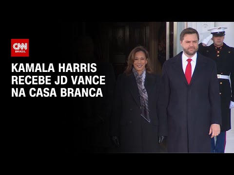 Kamala Harris recebe JD Vance na Casa Branca | CNN NA POSSE DE TRUMP