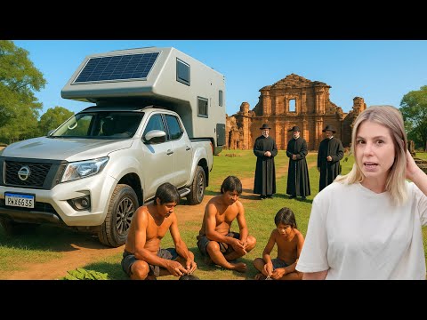 Dormimos de motorhome 4x4 em frente ao lugar mais CHOCANTE do Paraguai : A missão Jesuíta | T4 Ep010