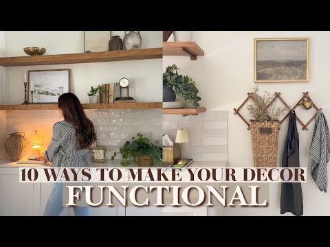 FUNCTIONAL HOME DECOR FOR 2025 | home decor tips for 2025!