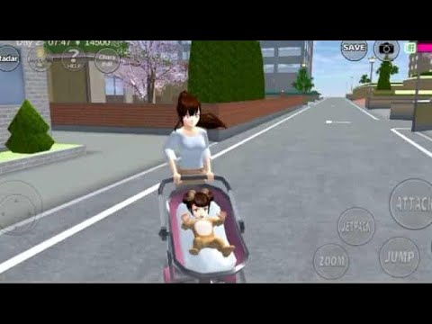 👩‍👧Một ngày chăm sóc em bé sẽ như thế nào!!😁😁😁 #sakuraschoolsimulator #viralvideo #video