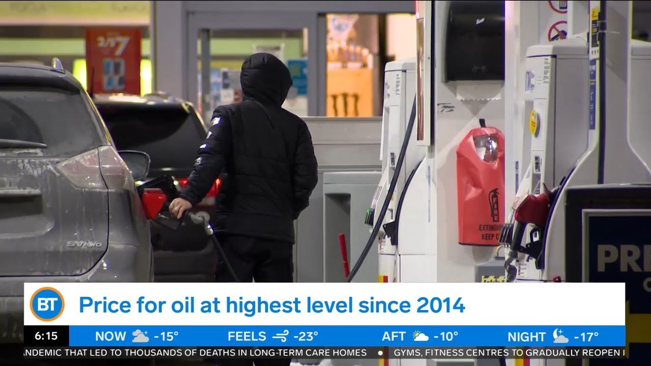 GTA Gas Prices approaching Record High, Canadian Inflation at 30-year High