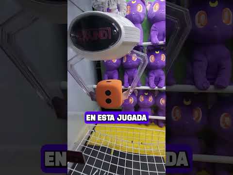 ¡Acerté el dado para ganar esta máquina de garras! *BUENA SUERTE* #shorts