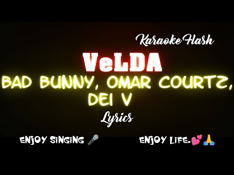 VeLDA by Bad Bunny, Omar Courtz, Dei V (Lyrics version) (Song with Lyrics)