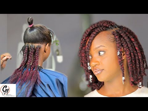 How To Do FLUFFY NATURAL BRAIDS || Beginners Tutorial || Natural Hairstyles.