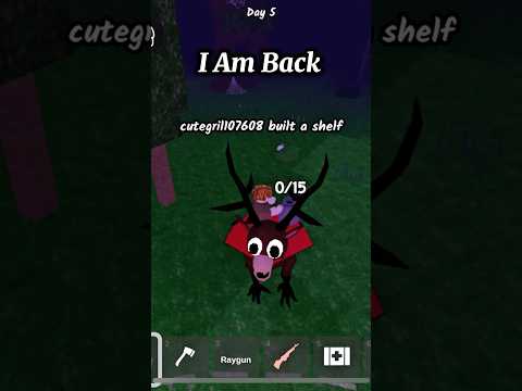 Back into Game #99nightintheforest #roblox #99nights